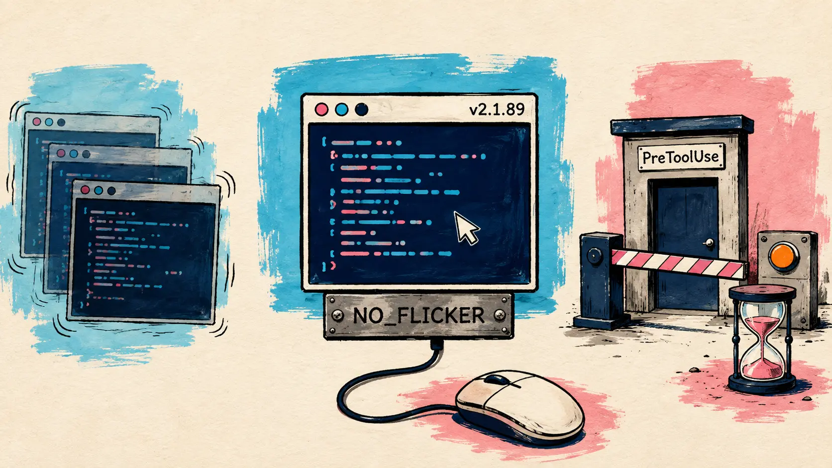 Claude Code NO_FLICKER y v2.1.89, Copilot /fleet, Perplexity Computer en Slack