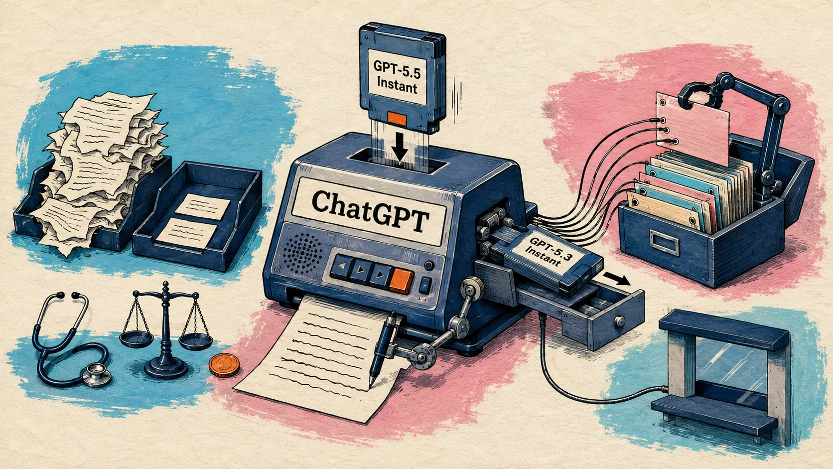 GPT-5.5 Instant النموذج الافتراضي الجديد في ChatGPT، Grok 4.3 على واجهة برمجة التطبيقات xAI، Anthropic x Blackstone للمؤسسات