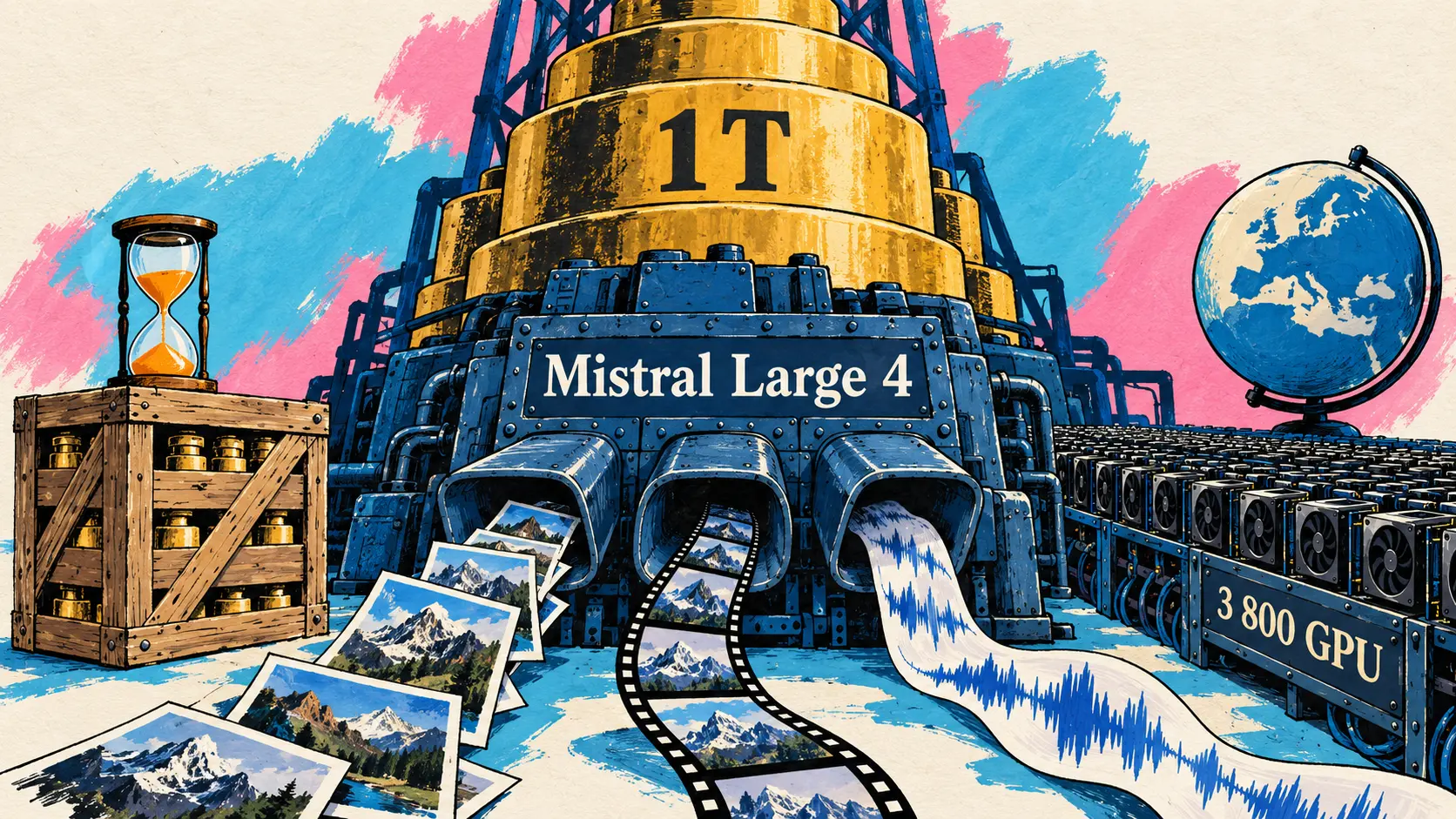 Mistral Large 4 in preview, Claude comes to Google Docs, Sheets and Slides, Anthropic expands its cyber program