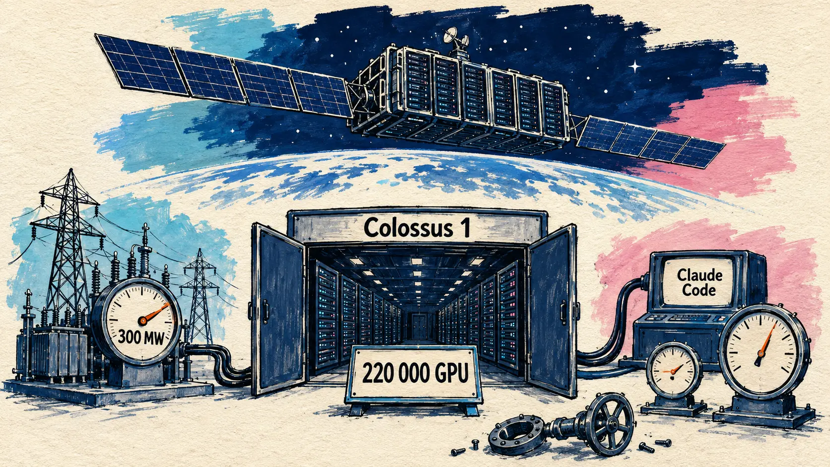شراكة Anthropic وxAI في الحوسبة Colossus 1، Claude M365 GA، GPT-Realtime-2 بصوت واستدلال