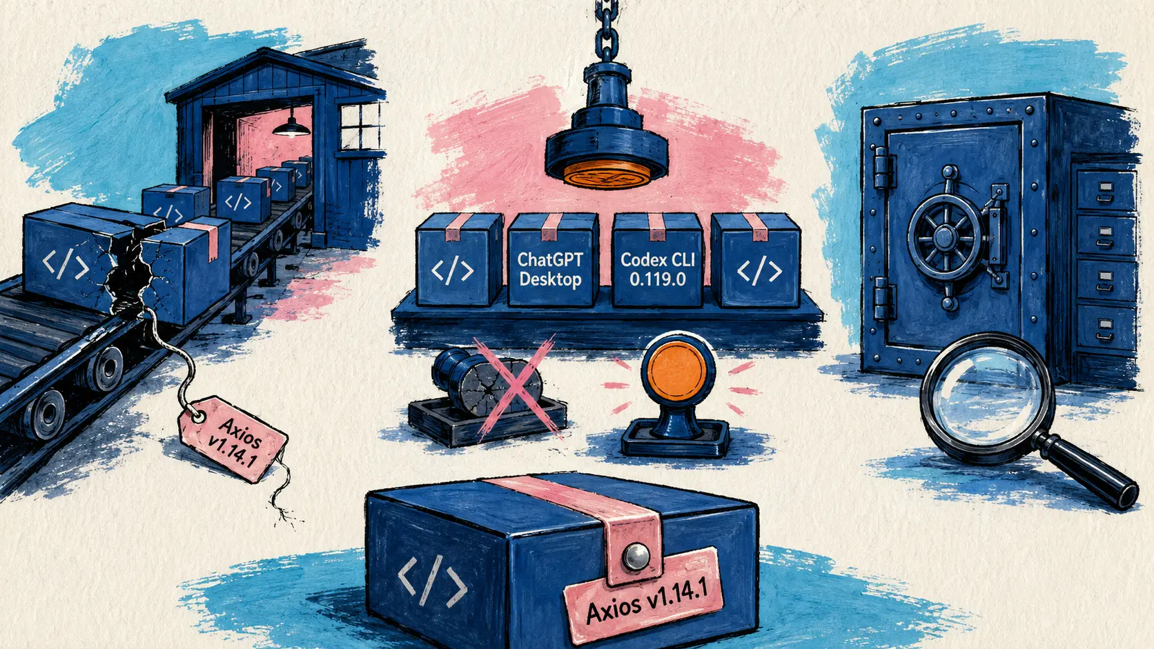 Axios 공격에 대한 OpenAI의 대응, 로컬 모델을 지원하는 Copilot CLI, ElevenLabs의 온프레미스