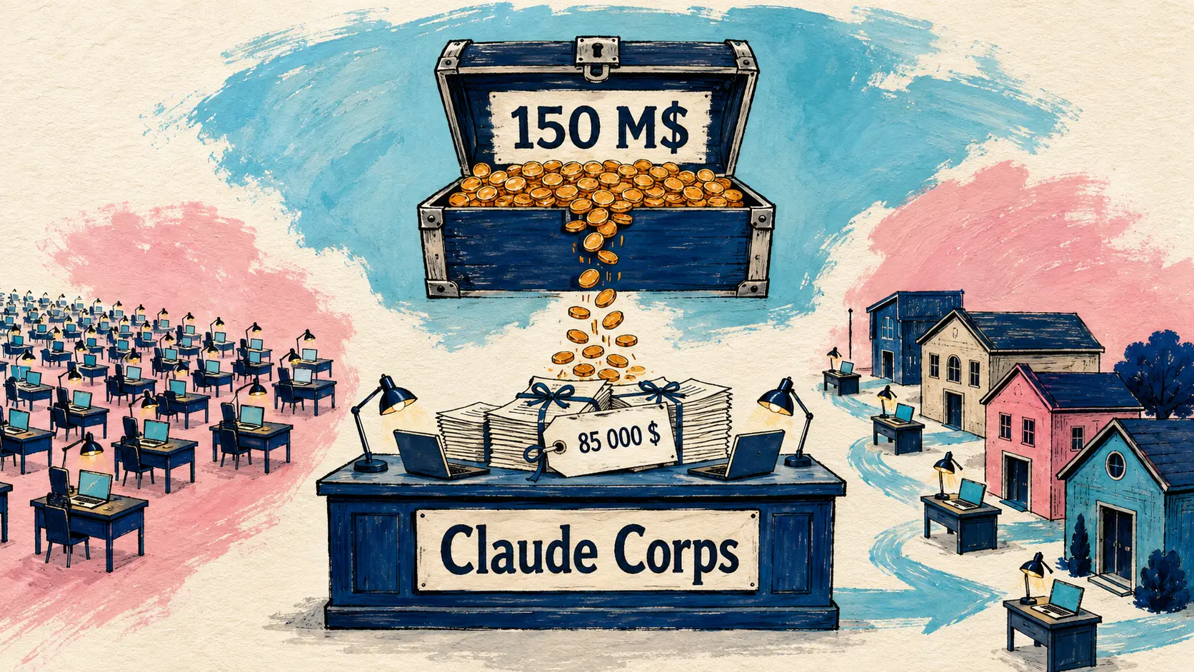 Claude Corps startet 150 Mio. $, OpenAI kauft Ona, GitHub Agentic Workflows, Midjourney V8.1