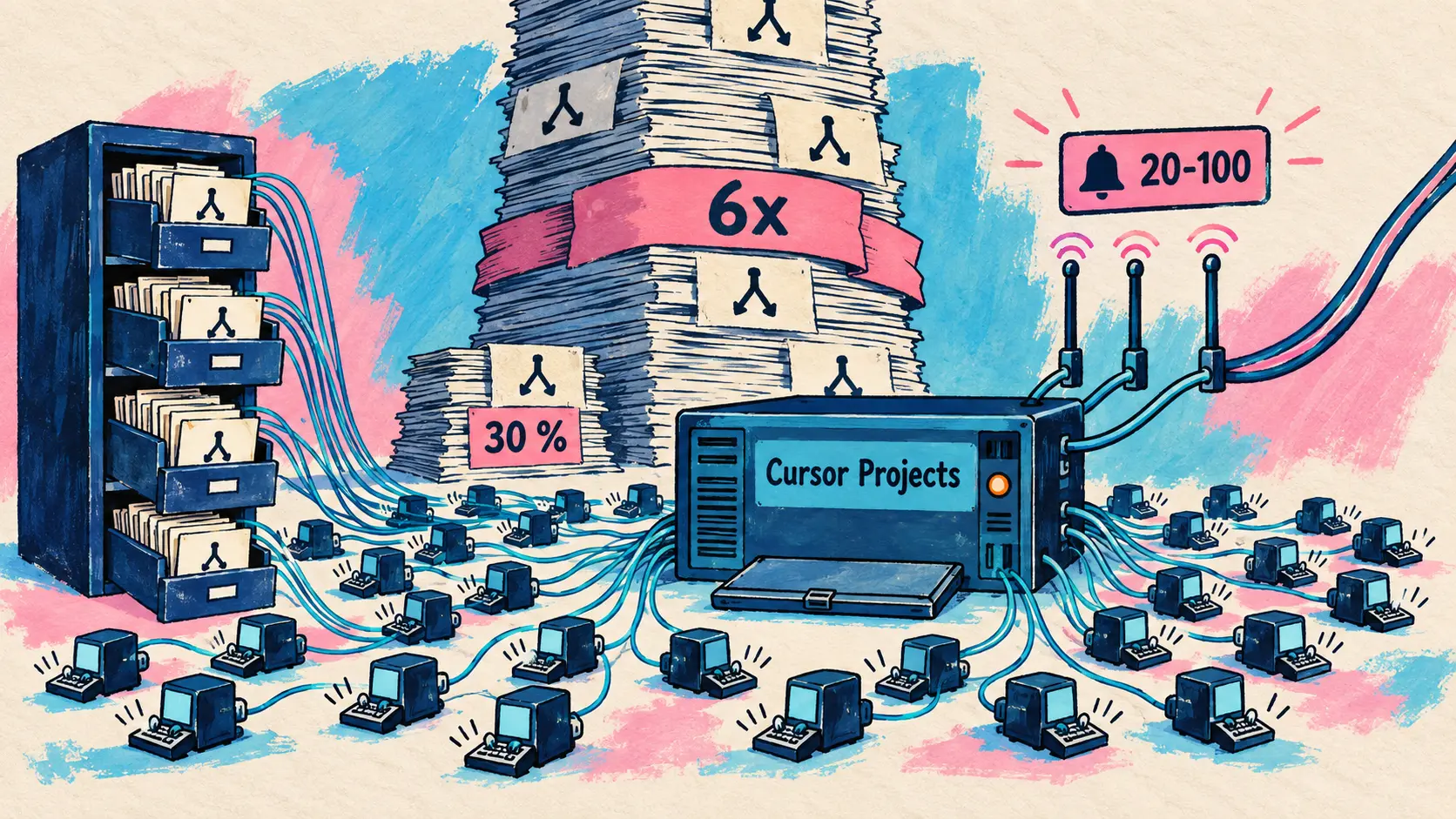 Cursor launches Projects and its coordinator agent, GPT-Rosalind leaves research preview, Runway licenses its closed weights