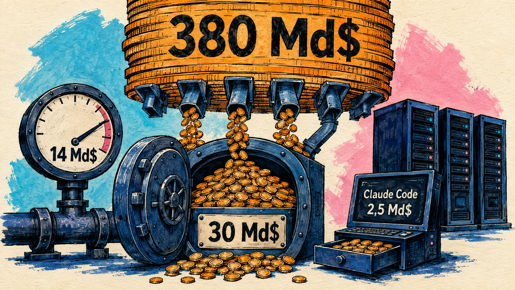 أنثروبيك تجمع 30 مليار دولار، GPT-5.3-Codex-Spark على Cerebras، Gemini 3 Deep Think