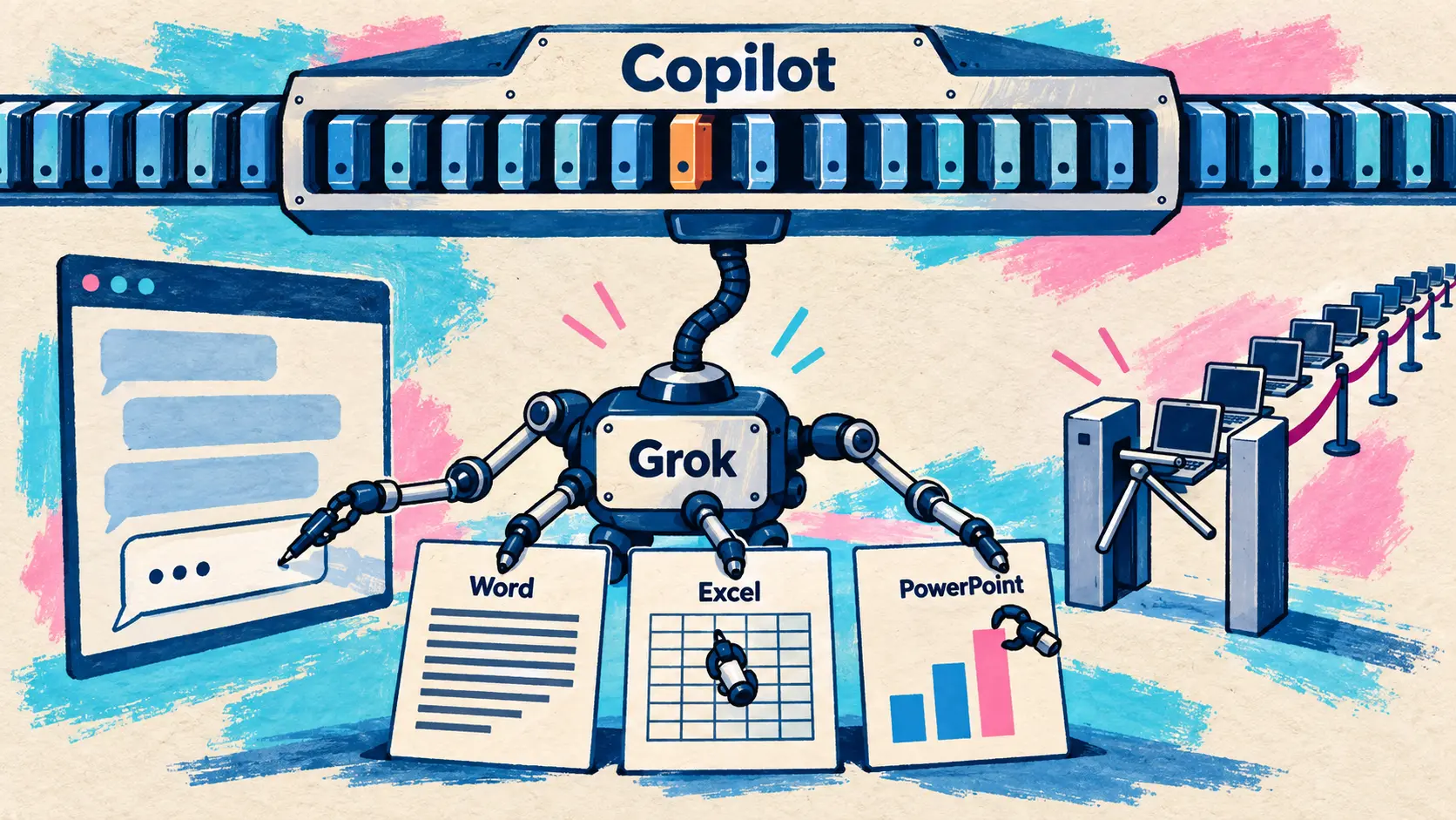 Grok comes to Copilot for Word, Excel, and PowerPoint, OpenAI cuts US government ChatGPT licenses to zero, DeepSeek keeps V4 Pro
