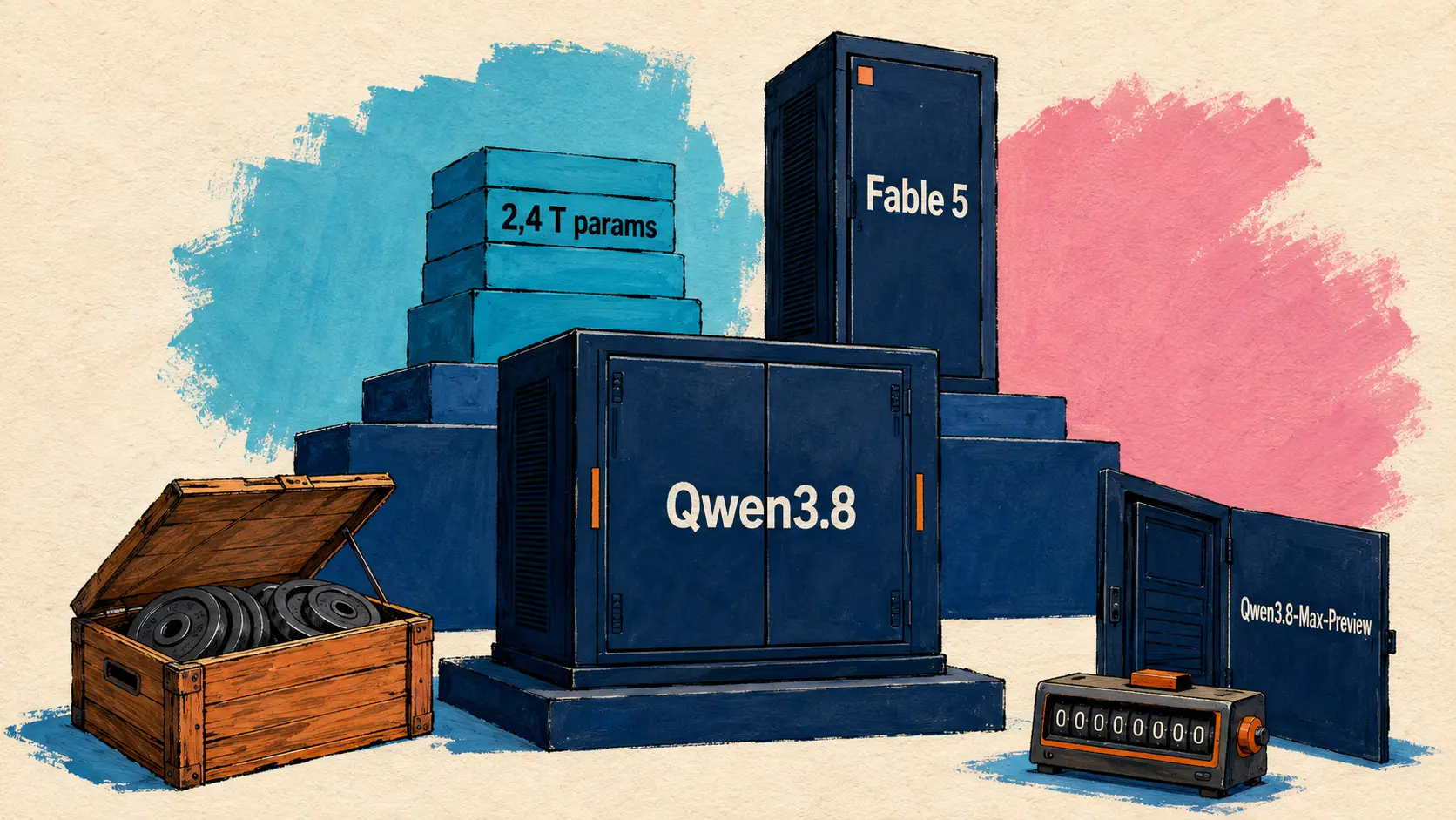 Qwen3.8 nadchodzi z 2,4 biliona parametrów, OpenAI wzmacnia Codex w cyberbezpieczeństwie, modele otwarte stawiają opór regulacjom