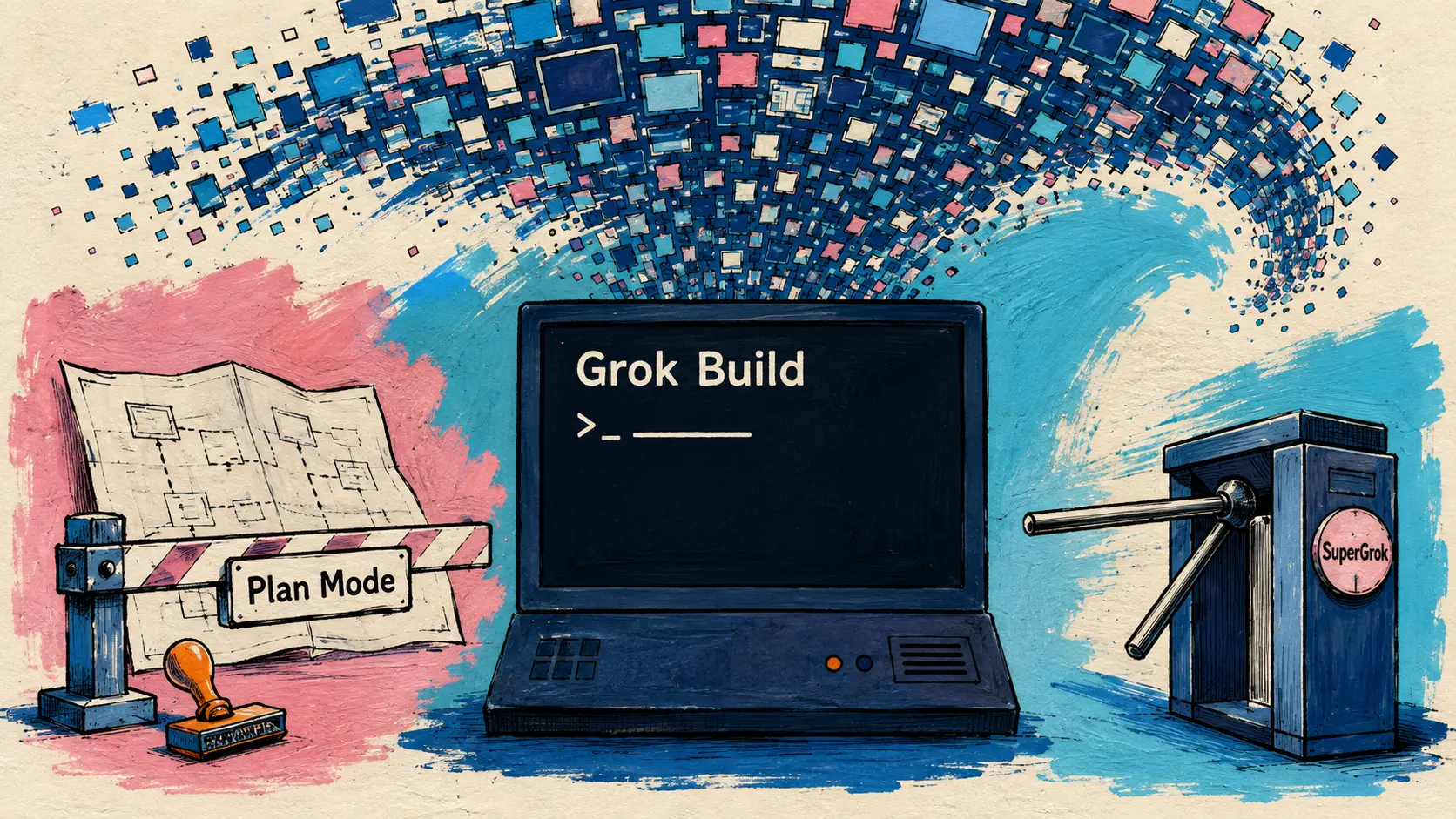 Grok Build in der Beta, Anthropic im Vatikan, ElevenLabs Music v2