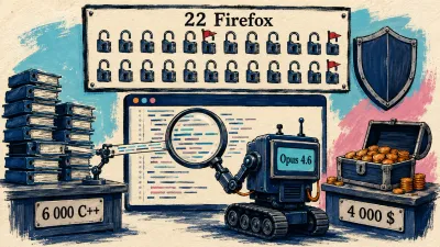 Opus 4.6 trouve 22 failles Firefox, Codex Security détecte 14 CVE, Kling 3.0 lance Motion Control